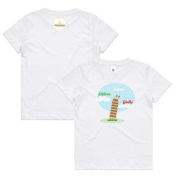 Leaning Tower Of Pisa Signorina Scuola Tee